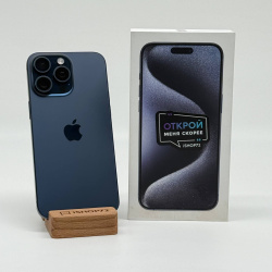 Смартфон Apple iPhone 15 Pro Max 256Гб &quot;синий титан&quot; б/у