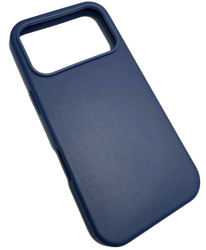 Чехол кожаный LeatherCase MagSafe для iPhone 17 Pro сиреневый