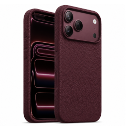 Чехол силиконовый Keephone Lycucci с MagSafe для iPhone 18 Pro бордовый