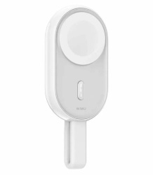 Внешний аккумулятор Wiwu ARK 2 в 1 Watch Charger (Wi-M22) белый