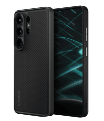 Чехол силиконовый Uniq Keva MagSafe для Samsung Galaxy S26 Ultra черный под кевлар