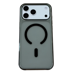 Чехол пластиковый ClearCase MagSafe для iPhone 18 Pro Max затемненный