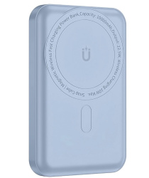 Внешний аккумулятор Wiwu Snap Cube Magnetic Wireless 10000mAh голубой