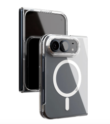 Чехол пластиковый VLP Puro Case с MagSafe для iPhone Duo прозрачный