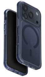 Чехол силиконовый Uniq Combat MagSafe для iPhone 17 Pro синий