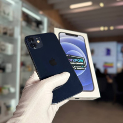 Смартфон Apple iPhone 12 128Гб черный б/у