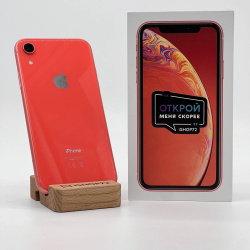 Смартфон Apple iPhone Xr 128Гб коралловый б/у