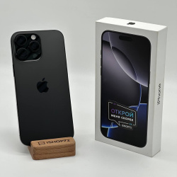 Смартфон Apple iPhone 16 Pro Max 256Гб &quot;черный титан&quot; б/у
