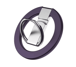 Подставка-попсокет для телефона MagSafe круглая фиолетовая