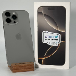 Смартфон Apple iPhone 16 Pro Max 512Гб «натуральный титан» (уценка)