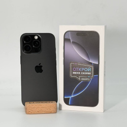 Смартфон Apple iPhone 16 Pro 128Гб "черный титан" б/у