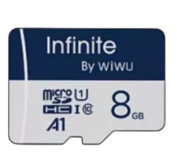 Карта памяти Wiwu Micro SD 8Gb серая