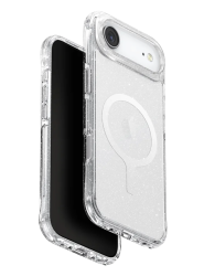 Чехол силиконовый Uniq LifePro Xtreme MagSafe для iPhone Air прозрачный с блестками