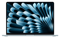 Ноутбук Apple MacBook Air 15" M4 2025, 24 ГБ, 512 ГБ SSD, &laquo;небесно-голубой&raquo; (MC7D4)