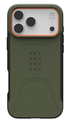 Чехол UAG Civilian MagSafe для iPhone 17 Pro зеленый