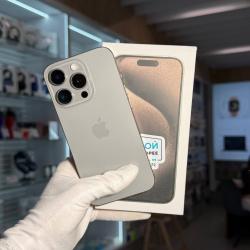 Смартфон Apple iPhone 15 Pro 512Гб "натуральный титан" (Dual Sim) б/у