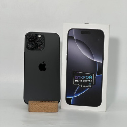 Смартфон Apple iPhone 16 Pro Max 1Тб "черный титан" б/у