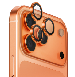 Защитное стекло камеры Keephone Calvin для iPhone 17 Pro/17 Pro Max оранжевое