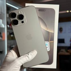 Смартфон Apple iPhone 16 Pro Max 512Гб &laquo;натуральный титан&raquo; б/у