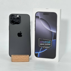 Смартфон Apple iPhone 16 Pro Max 1Тб "черный титан" б/у