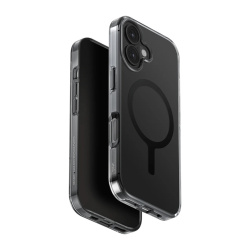 Чехол Uniq Clario MagSafe для iPhone 17 затемненный