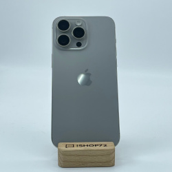 Смартфон Apple iPhone 15 Pro Max 256Гб &quot;натуральный титан&quot; (Dual Sim) б/у