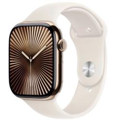 Ремешок для Apple Watch 38/40/41/42 мм силиконовый бежевый