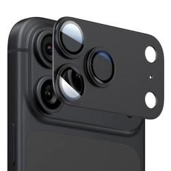 Защитная накладка на блок камер Глазурь для iPhone 18 Pro Max черная