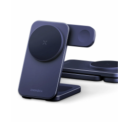Док-станция EnerGea Magtrio 2 25W 3 в 1 синяя