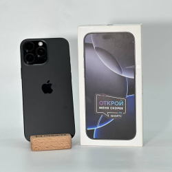 Смартфон Apple iPhone 16 Pro Max 256Гб "черный титан" б/у