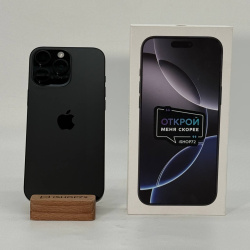 Смартфон Apple iPhone 16 Pro Max 256Гб "черный титан" б/у