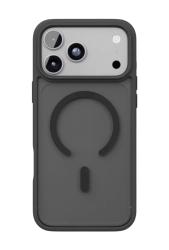 Чехол силиконовый VLP Bloom c MagSafe для iPhone 17 Pro/18 Pro черный
