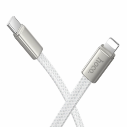 Кабель Hoco X125 Lightning to Type-C (1м) белый