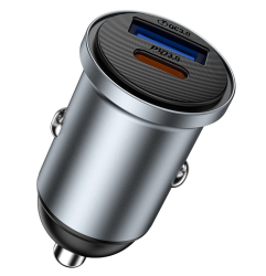 АЗУ Wiwu Nano Lite Type-C + USB 35W серое