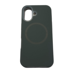 Чехол силиконовый Case с MagSafe для iPhone 17 серый