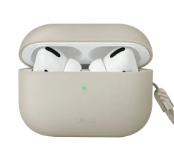 Чехол Uniq Lino для Apple AirPods Pro 2 бежевый