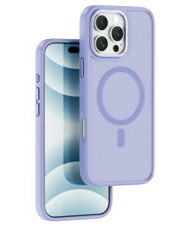 Чехол пластиковый Wiwu Armor Pro с MagSafe для iPhone 16 Pro Max матовый сиреневый