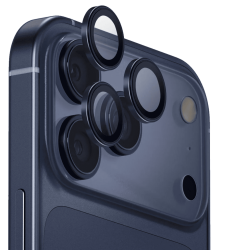 Защитное стекло камеры Uniq Optix Aluguard для iPhone 17 Pro/17 Pro Max синее