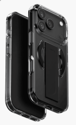 Чехол пластиковый Uniq Heldro Air MagSafe для iPhone 17 Pro затемненный