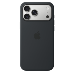 Чехол силиконовый Silicone Case Magsafe для iPhone 17 Pro черный