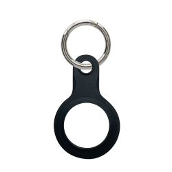 Брелок пластиковый для AirTag черный