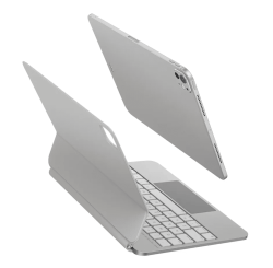 Чехол-клавиатура Uniq Venno Pro Magic Keyboard для iPad Pro 11'' (2024/2025) белый