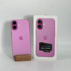Смартфон Apple iPhone 16 256Гб розовый (уценка)