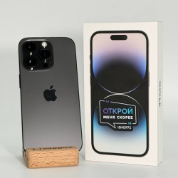 Смартфон Apple iPhone 14 Pro 256Гб "черный космос" (Dual Sim) б/у