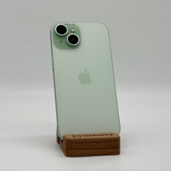 Смартфон Apple iPhone 15 128Гб зеленый б/у