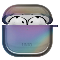 Чехол Uniq Iridescia для Apple AirPods 4 затемненный переливающийся