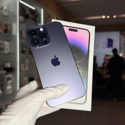 Смартфон Apple iPhone 14 Pro Max 128Гб темно-фиолетовый б/у