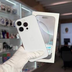 Смартфон Apple iPhone 16 Pro 256Гб "белый титан" б/у
