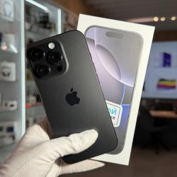 Смартфон Apple iPhone 16 Pro 256Гб "черный титан" б/у