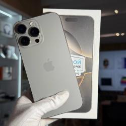 Смартфон Apple iPhone 16 Pro Max 512Гб &laquo;натуральный титан&raquo; б/у
